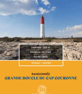 Pas à pas - Grande boucle du Cap Couronne