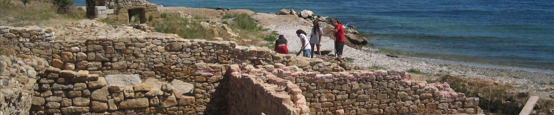 archaeological site of tholon - Etang de Berre - martigues