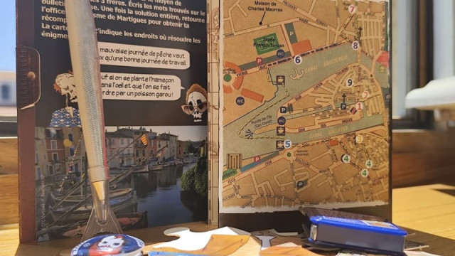 Découvrir Martigues par une chasse aux trésors avec la box Chasseurs de Trésors