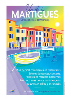 Un été à Martigues par la Fédération des commerçants