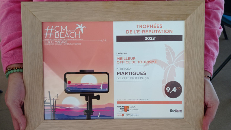 L'Office de Tourisme de Martigues élu meilleur OT de la région PACA !