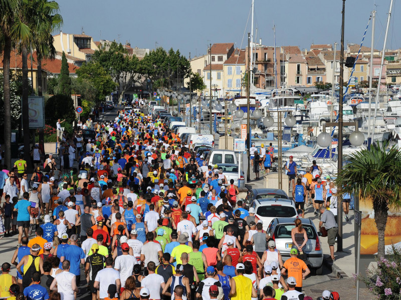 La course pédestre Martigues - Carro