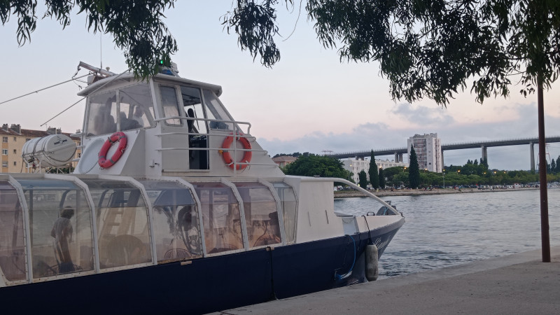 Les bateaux à Martigues