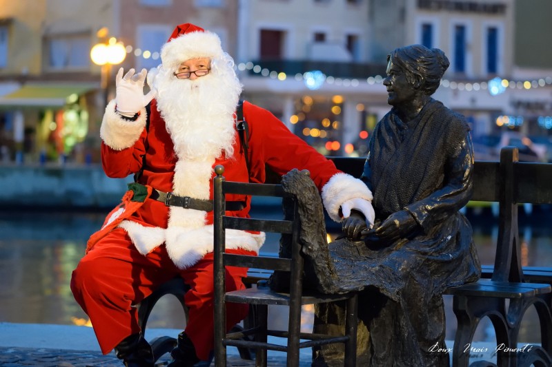 Noël à Martigues, animations, manèges pour enfants, projections, train touristique à Martigues