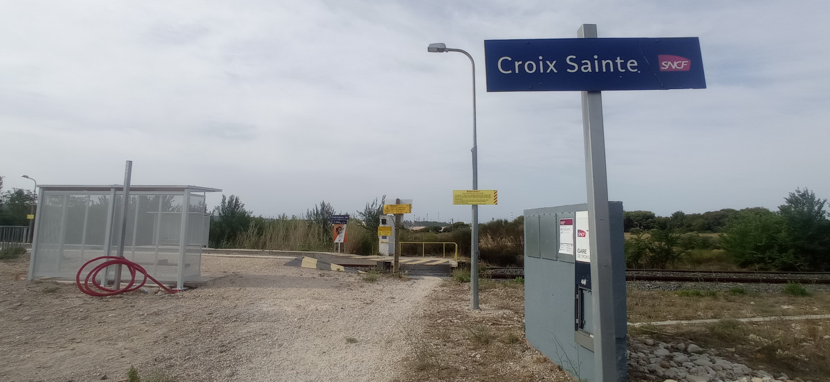 Gare de Croix-Sainte, Martigues
