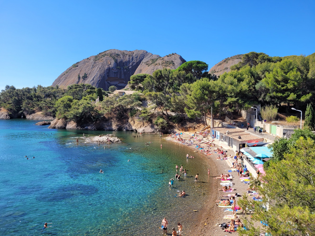 Plage de la Calanque du Mugel Plage de la Calanque du Mugel