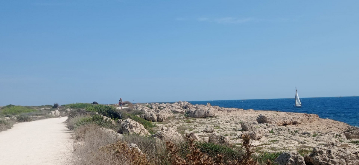 El camino verde entre Carro y Les Laurons_Martigues