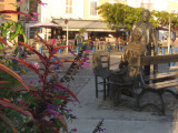 Statues de bronze Le pêcheur et la ramendeuse_Martigues