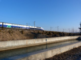 Le long de la voie TGV