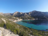 Calanque de Sormiou vue d'en haut