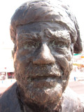 Bronze statues The Fisherman and the Harvester_Martigues