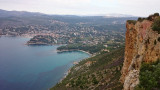 Vue sur Cassis du haut de Cap Canaille