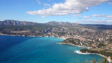 Baie de Cassis depuis Cap Canaille