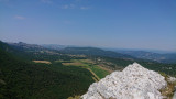 Vue vers St Zacharie / Nans les Pins