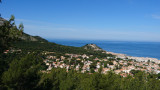 Pinède parc Pastré vue Mont Rose