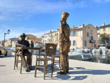 Statues de Bronze Fernandel et Bourvil_Martigues