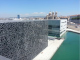 Vue extérieure du Mucem