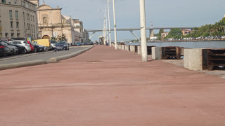 The greenway from Lavéra station to the city center_Martigues