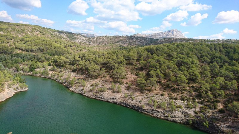 Depuis le Lac Zola