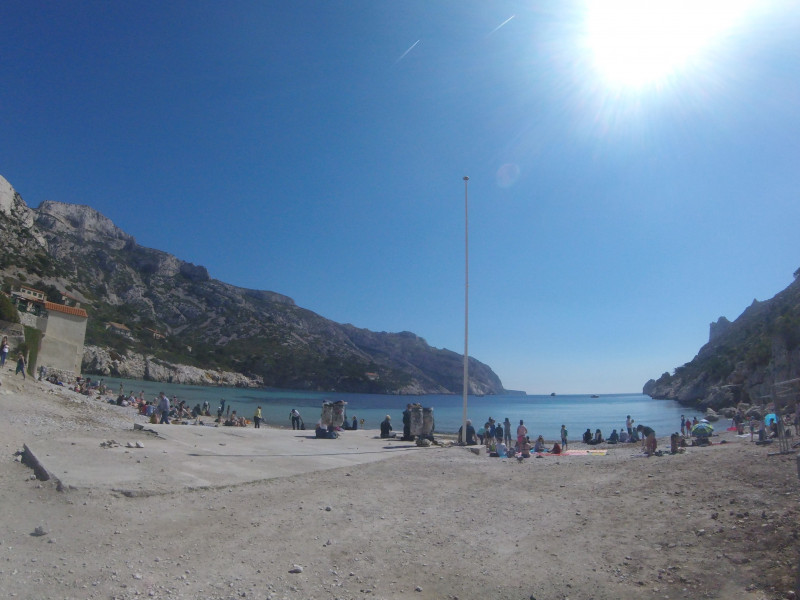 Plage calanque Sormiou