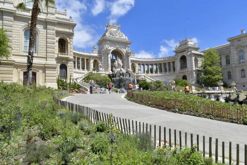Parc du Palais Longchamp - Ville de Marseille