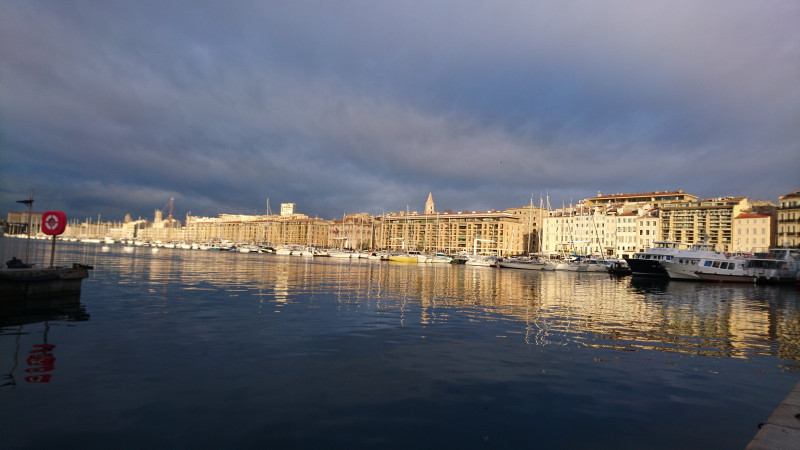 Rive nord du Vieux Port