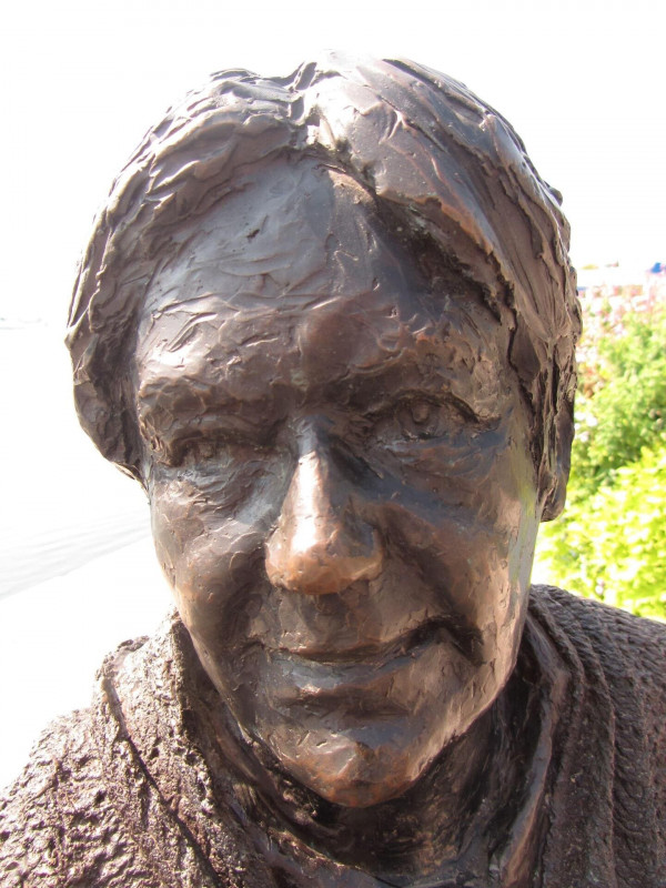 Estatuas de bronce El pescador y el segador_Martigues