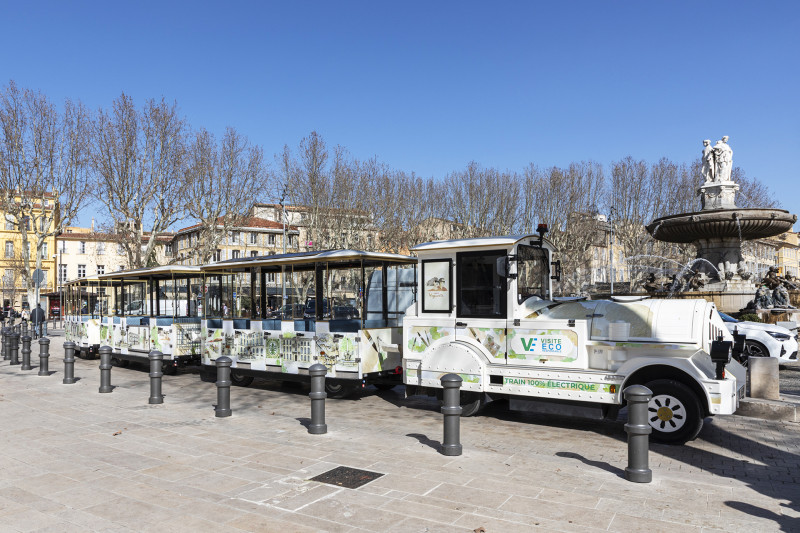 Train touristique électrique d'Aix-en-Provence