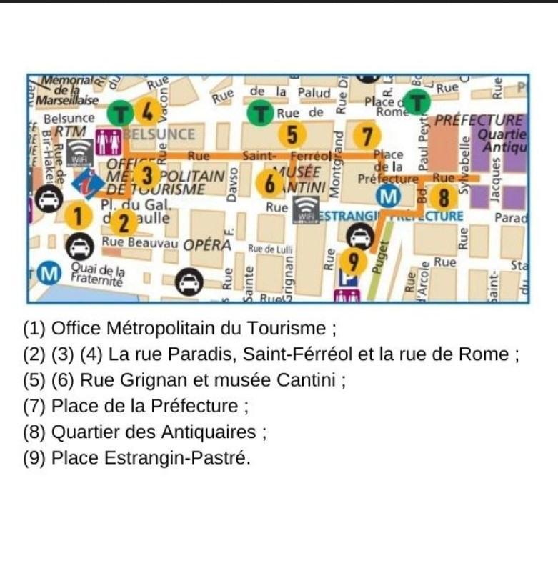 Circuit pedestre Prefecture Circuit pedestre Prefecture