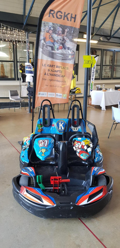 Handisport karting session_Martigues - © Xavier Lebrun, Association Robert Grit Karting Handisport Handisport karting session_Martigues