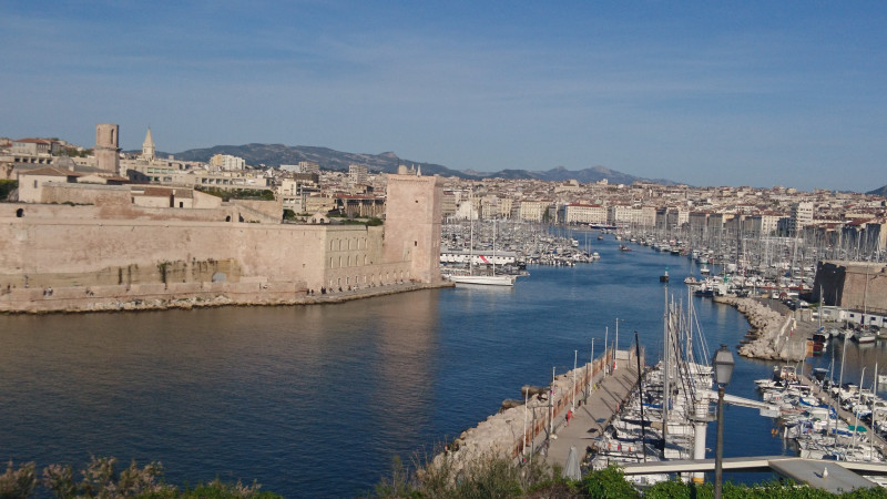 Vue du Vieux Port depuis le Pharo Vue du Vieux Port depuis le Pharo
