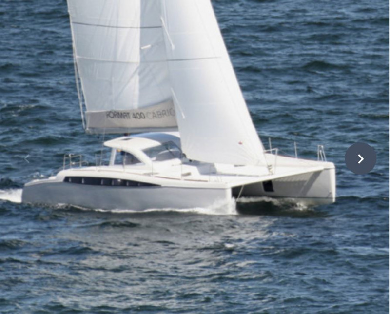 Sailing trip on a catamaran