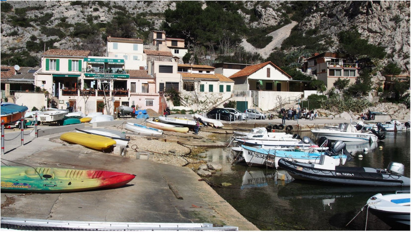 Port de la calanque de Morgiou Port de la calanque de Morgiou