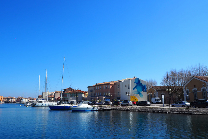 Peinture monumentale de Guillaume Bottazzi_Martigues