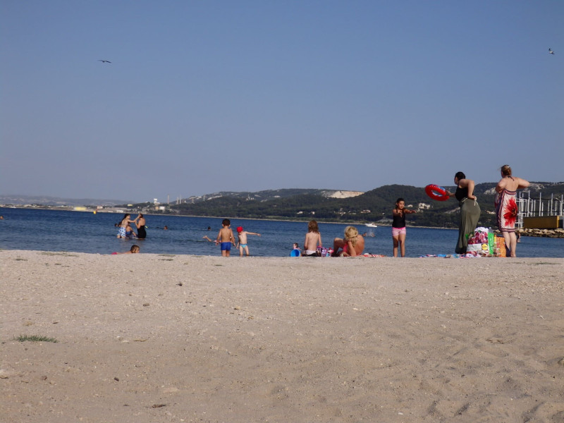 Playa de Ferrières (en el centro de la ciudad)_Martigues
