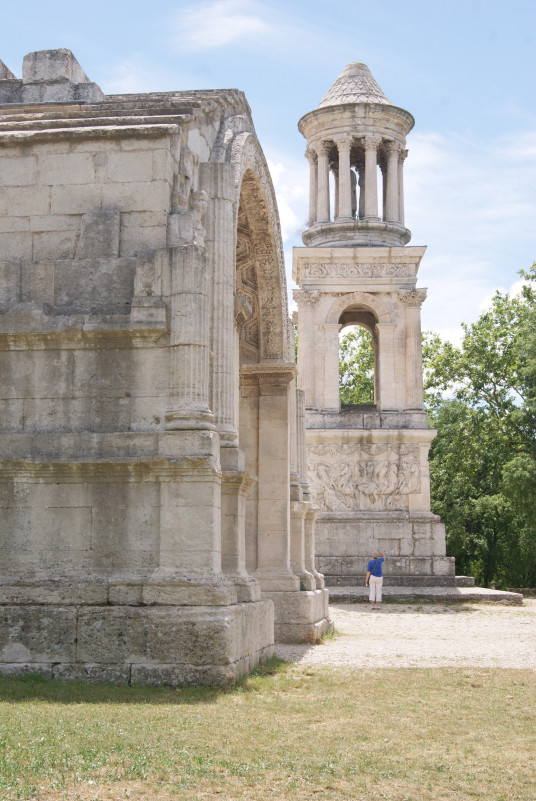 Les_Antiques_Mausolée_arc_de_triomphe Les_Antiques_Mausolée_arc_de_triomphe