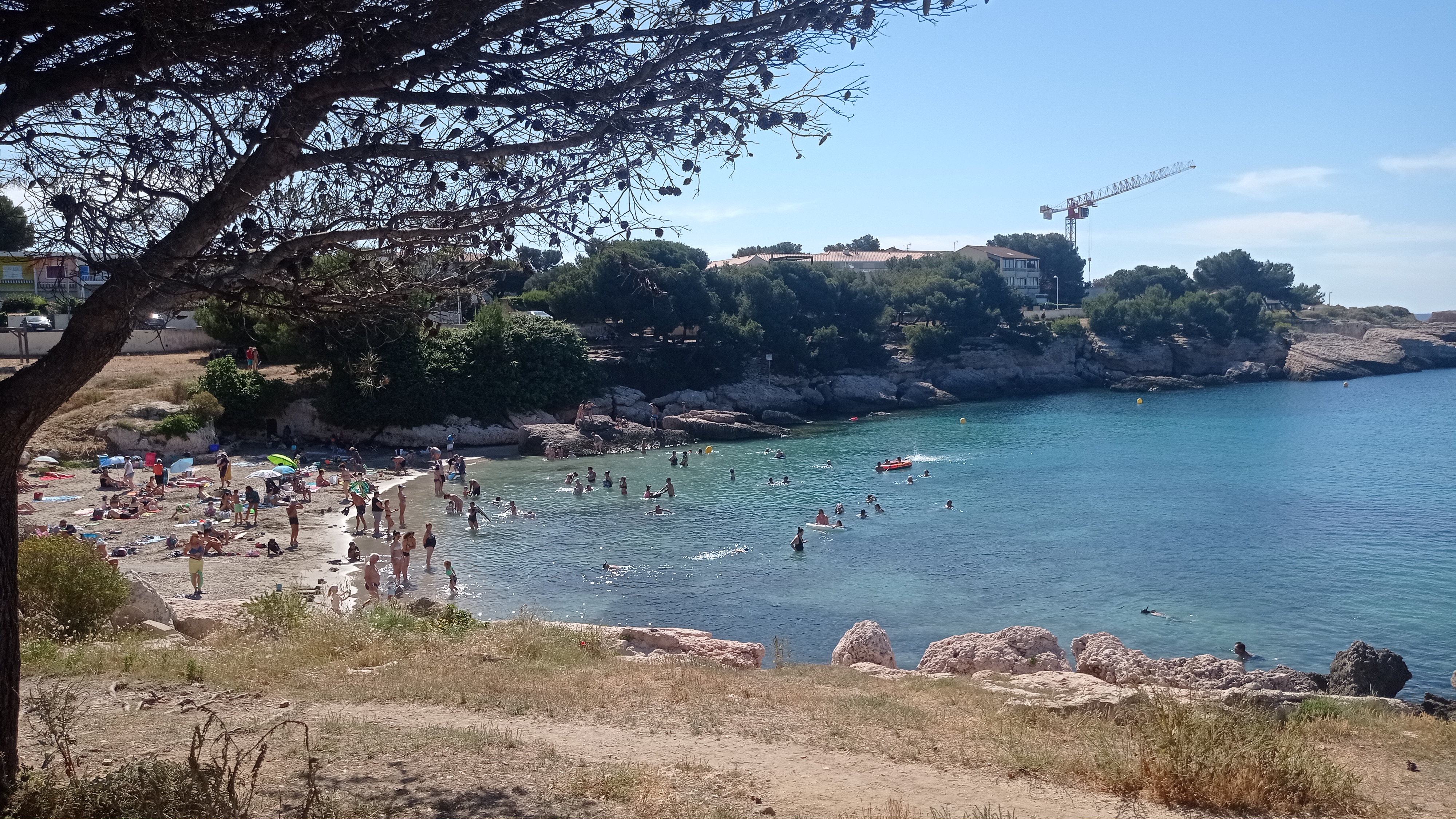 La plage de Carro, Martigues - © Otmartigues / MyriamF