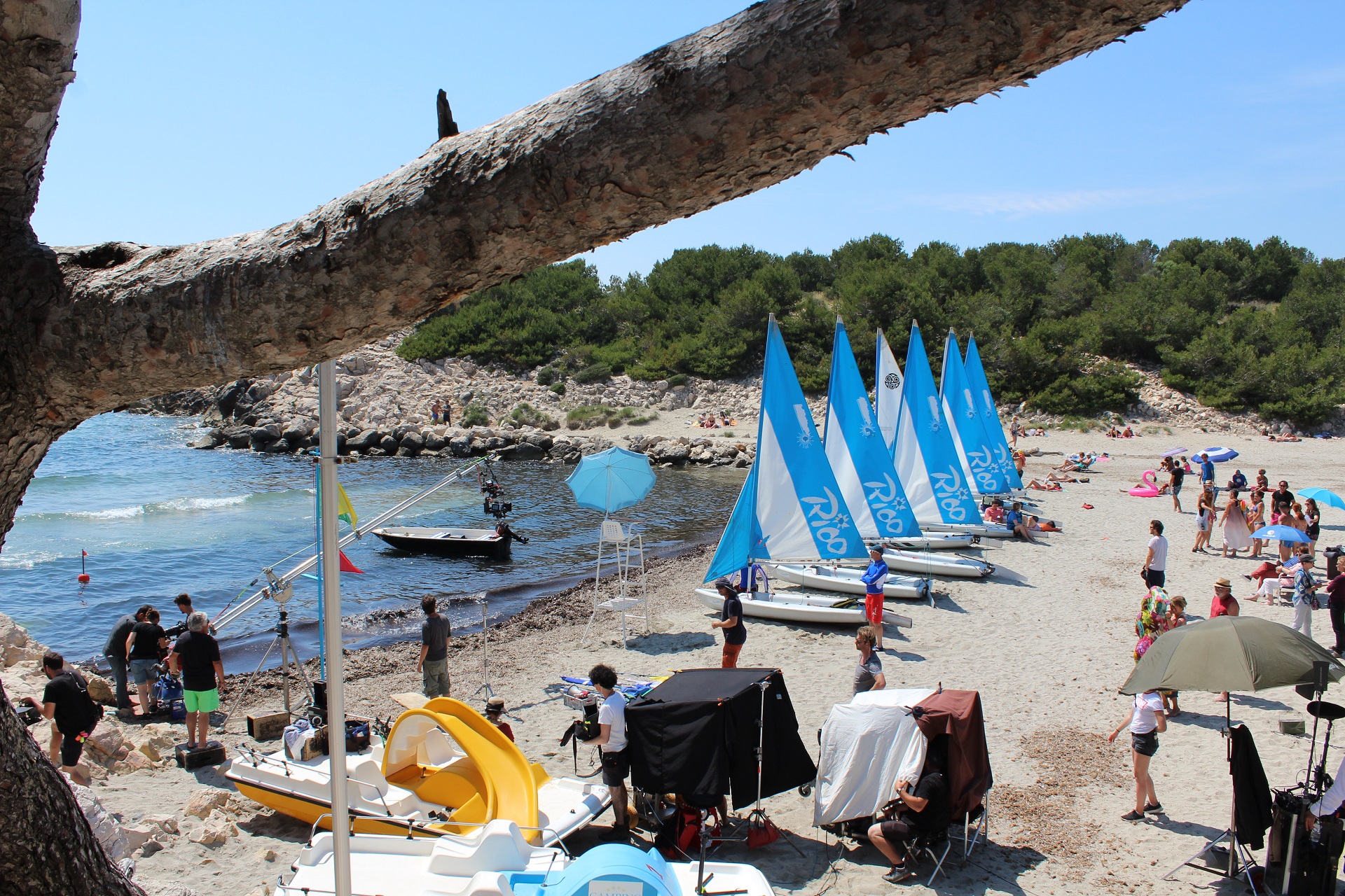 Lieu de tournage Camping Paradis - Martigues