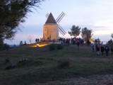 Martigues illuminée - de la chapelle vers le moulin