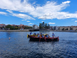 Challenge inter entreprises de rame traditionnelle_Martigues