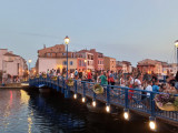 The night round of the blue bridges_Martigues - © Otmartigues, Karim.K The night round of the blue bridges_Martigues