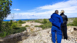Naturwanderung und Entdeckung militärischer Überreste