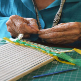 Weaving workshop and environmental mediation_Martigues - © Ophélie Cordier, CORDIER Ophélie Weaving workshop and environmental mediation_Martigues