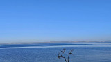 Paysage naturel de l'étang de Berre
