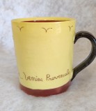 SUZETTE - Large Enamelled Terracotta Mug