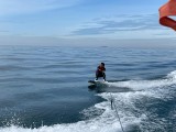 Wakeboard en mer méditerranée