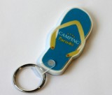 Camping Paradis Flip Flop Keychain