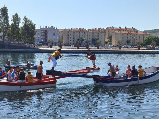 Joutes provençales: 1/2 final of the French championship in Martigues_Martigues