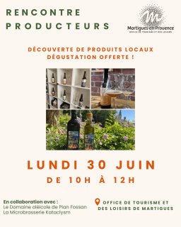 Rencontre producteurs à l'Office de Tourisme_Martigues