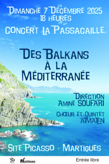 Concert la Passacaille : Des Balkans à la Méditerranée_Martigues